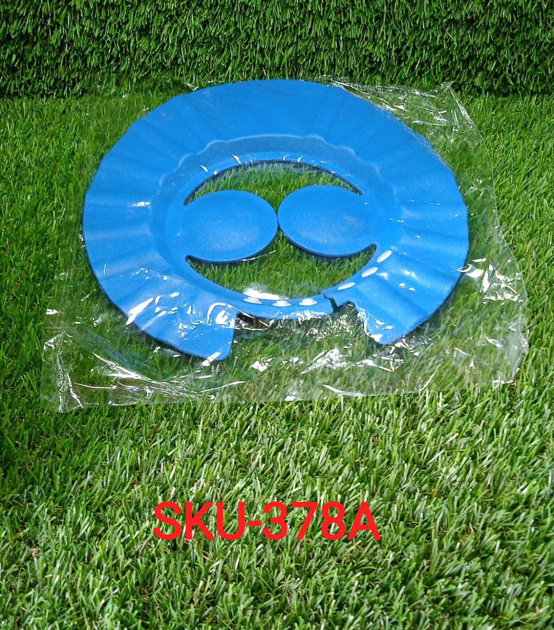 Safe and soft baby shower cap for a comfortable bath experience. Safe and soft baby shower cap for a comfortable bath experience.